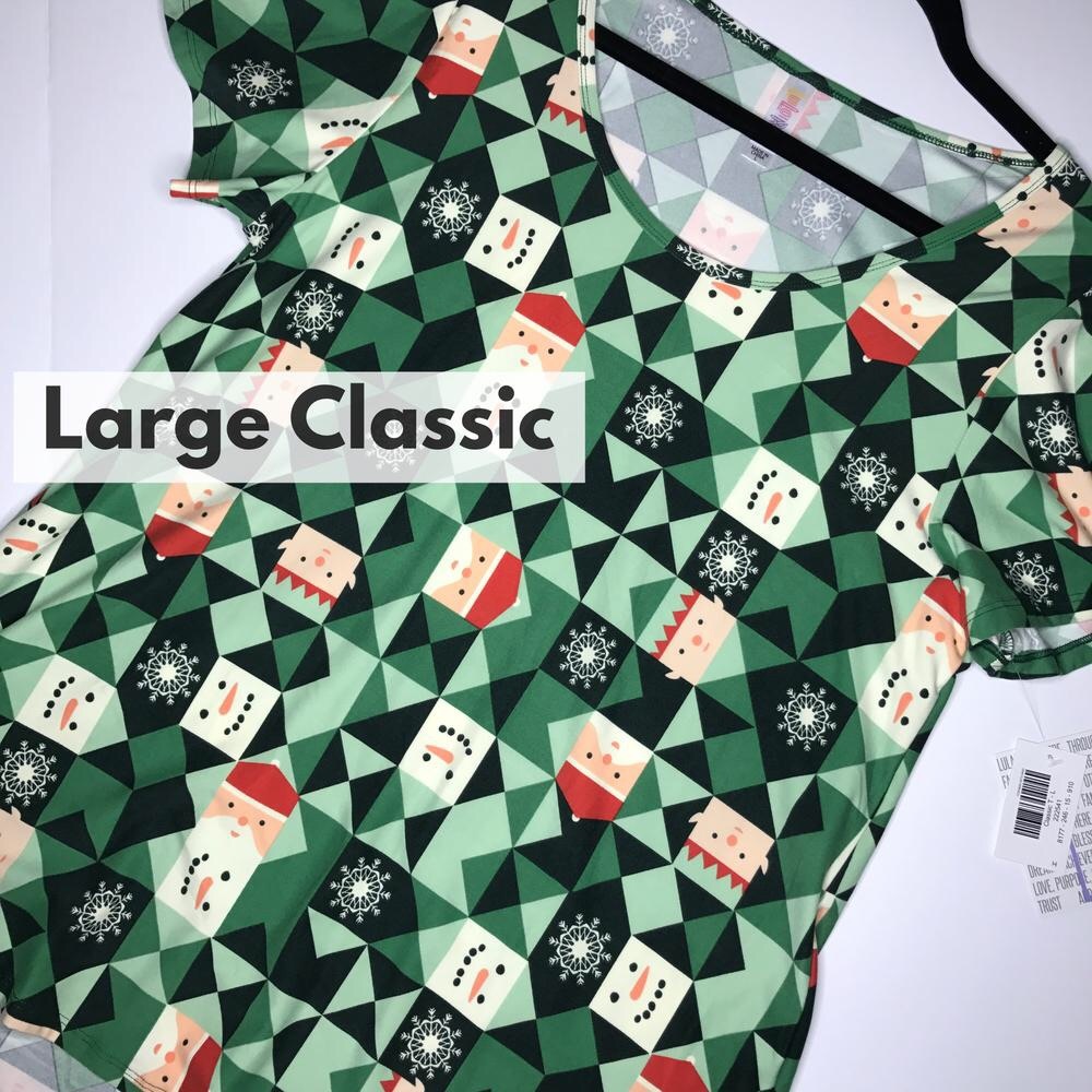 LuLaRoe Classic Tee - Holiday